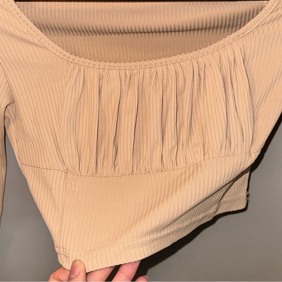 Brand New Shein Ruched Crop Top - Picture 4 of 8